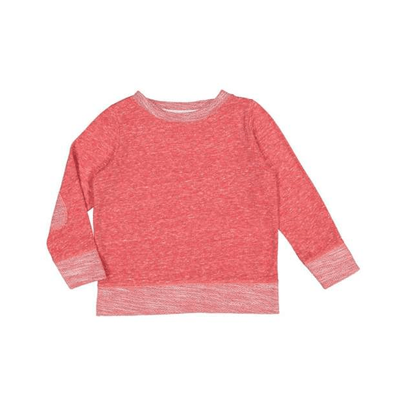 Rabbit Skins | Equipo de felpa francesa Harborside Melange para niños pequeños Rabbit Skins | Equipo de felpa francesa Harborside Melange para niños pequeños