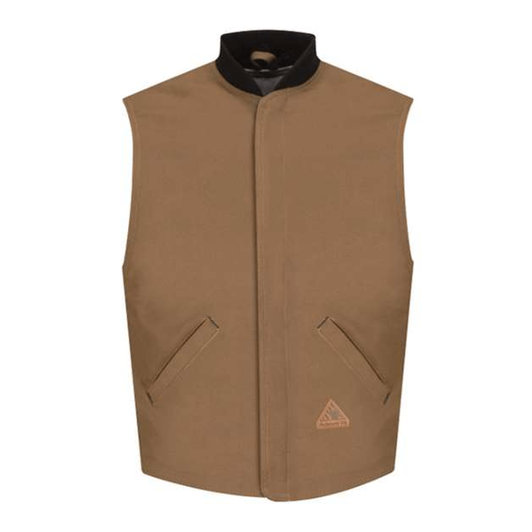 Bulwark | Forro de la chaqueta del chaleco de pato marrón - EXCEL FR ComforTouch Bulwark | Forro de la chaqueta del chaleco de pato marrón - EXCEL FR ComforTouch