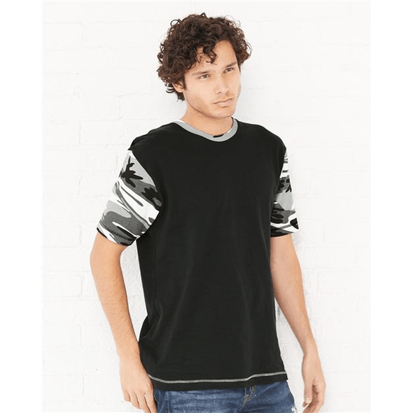 Custom Code Five Camo T-shirt - Design Short Sleeve T-shirts