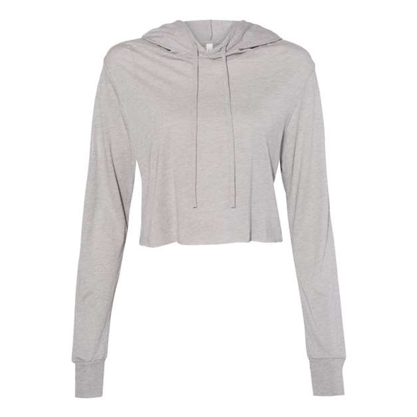 BELLA + CANVAS | Women’s Triblend Cropped Long Sleeve Hoodie BELLA + CANVAS | Women’s Triblend Cropped Long Sleeve Hoodie