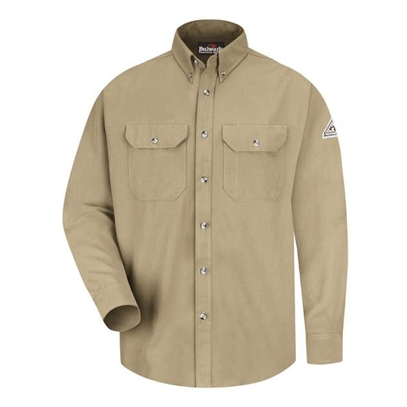 Bulwark | Camisa de uniforme de vestir FR de peso medio Cat 2 Bulwark | Camisa de uniforme de vestir FR de peso medio Cat 2