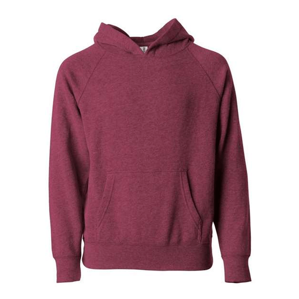 Independent Trading Co. | Sudadera con capucha raglán de mezcla especial para jóvenes Independent Trading Co. | Sudadera con capucha raglán de mezcla especial para jóvenes