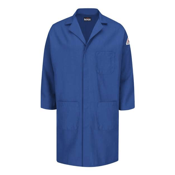 Bulwark | Bata de laboratorio frontal oculta a presión - Nomex IIIA - 6 oz Bulwark | Bata de laboratorio frontal oculta a presión - Nomex IIIA - 6 oz