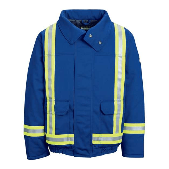 Bulwark | Chaqueta de bombardero forrada con ribete reflectante - Nomex IIIA Bulwark | Chaqueta de bombardero forrada con ribete reflectante - Nomex IIIA