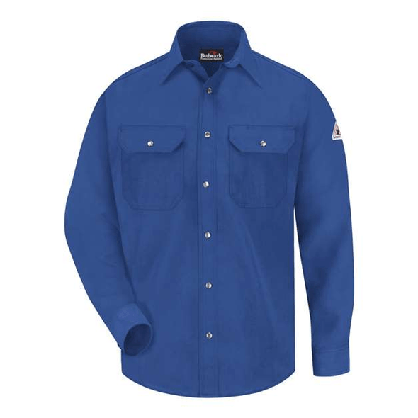 Bulwark | Camisa de uniforme con cierre a presión - Nomex IIIA - 4.5 oz Bulwark | Camisa de uniforme con cierre a presión - Nomex IIIA - 4.5 oz