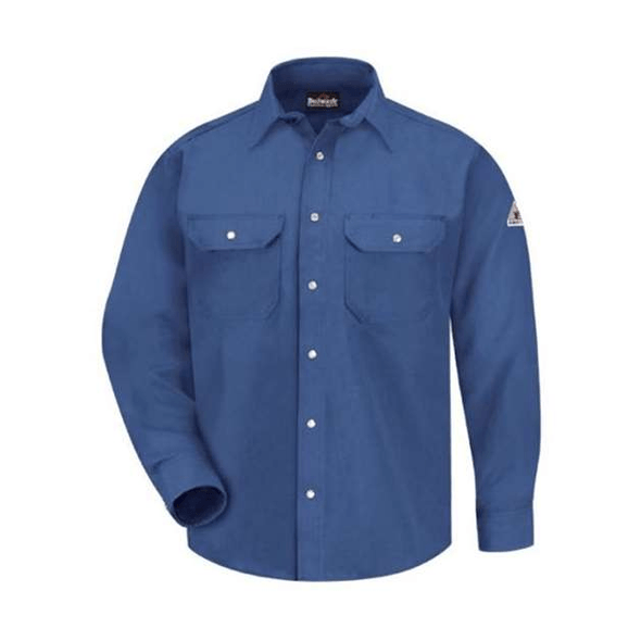 Bulwark | Camisa de uniforme con cierre a presión - Nomex IIIA - 6 oz Bulwark | Camisa de uniforme con cierre a presión - Nomex IIIA - 6 oz