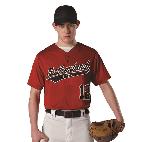 Alleson Athletic | Dura Light Mesh Baseball Jersey Alleson Athletic | Dura Light Mesh Baseball Jersey