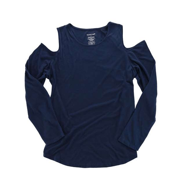 Boxercraft | Women's Cold Shoulder Long Sleeve T-Shirt