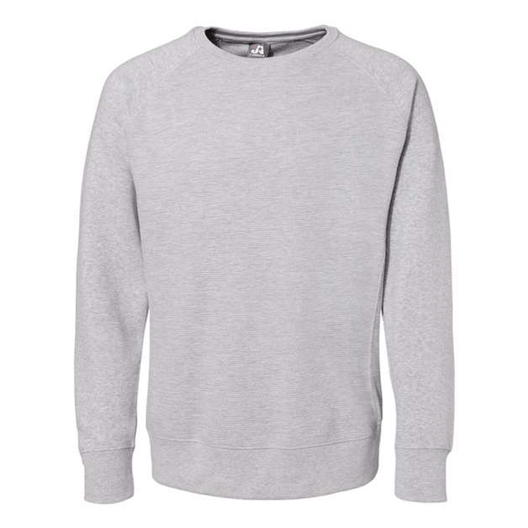 J. America | Sudadera con capucha y cuello redondo raglán de vellón ondulado J. America | Sudadera con capucha y cuello redondo raglán de vellón ondulado