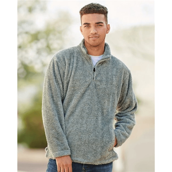 Half zip sales pullover sherpa