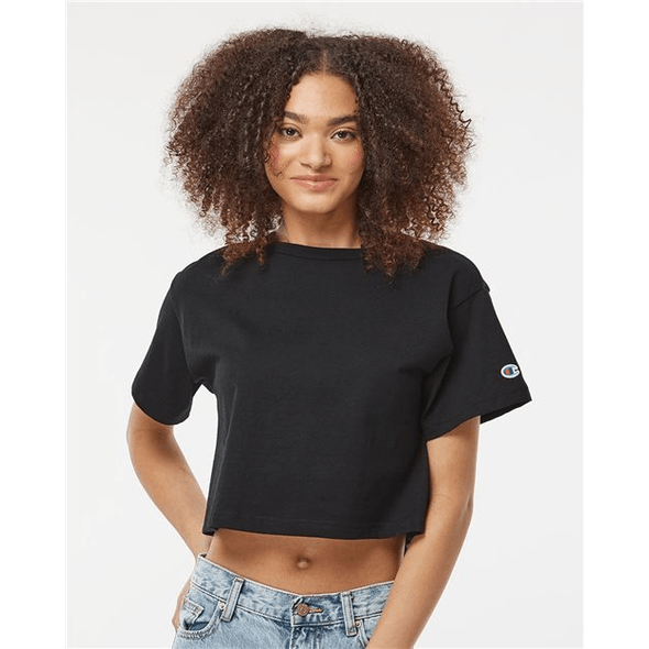 Champion hot sale cropped jersey