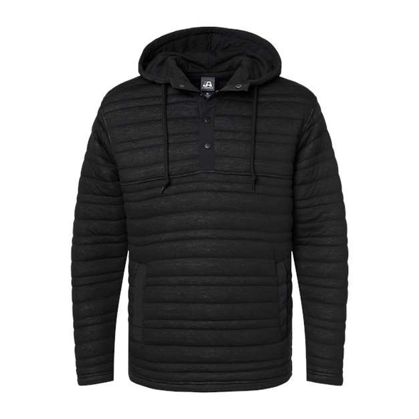 J. America | Veste anorak matelassée en jersey J. America | Veste anorak matelassée en jersey