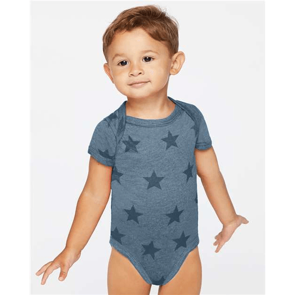 Body Bebé Personalizado Estrellas