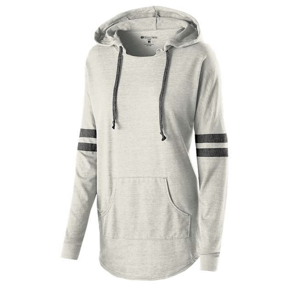 Holloway | Women's Triblend Hooded Long Sleeve T-Shirt Holloway | Women's Triblend Hooded Long Sleeve T-Shirt