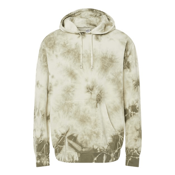 Independent Trading Co. | Unisex Midweight Tie-Dyed Hooded Sweatshirt  Printing: From $35.08 | BIZAY