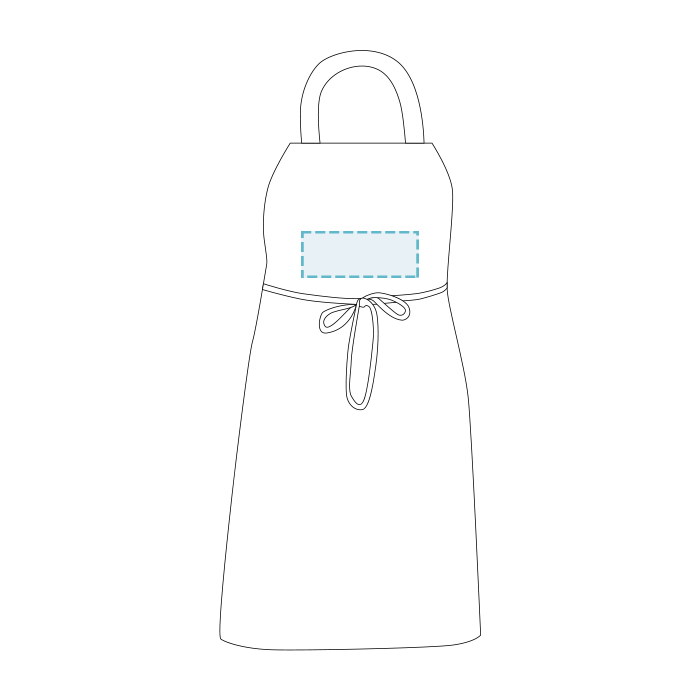Q-Tees | Full-Length Apron with Pockets