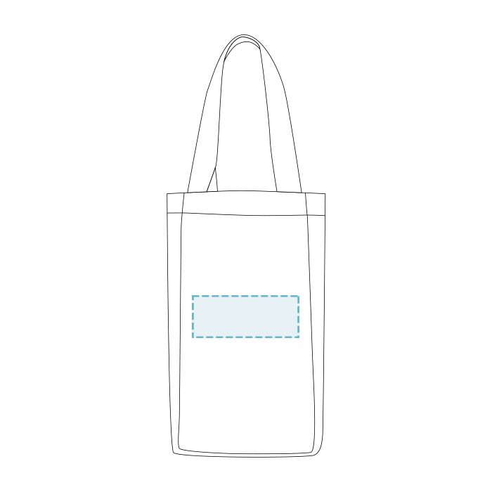 Q-Tees | Gussetted Shopping Bag - 405.8 oz