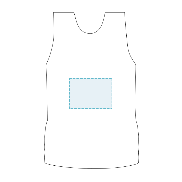 Alleson Athletic | Tanque de oruga de ajuste suelto - Impresión - 1