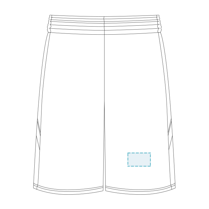 Badger | Pro Mesh Shorts de 6" para jóvenes