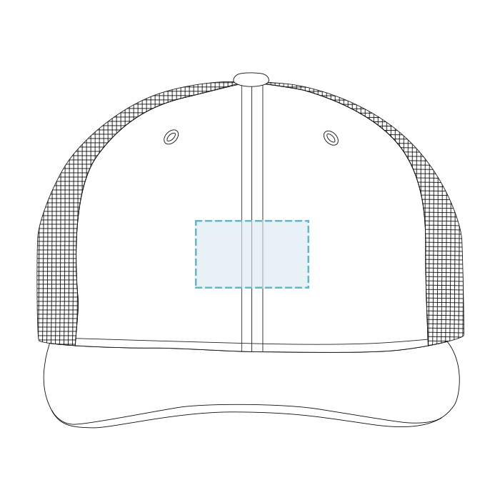 Sportsman | Bio-Washed Trucker Cap - Embroidery - 1