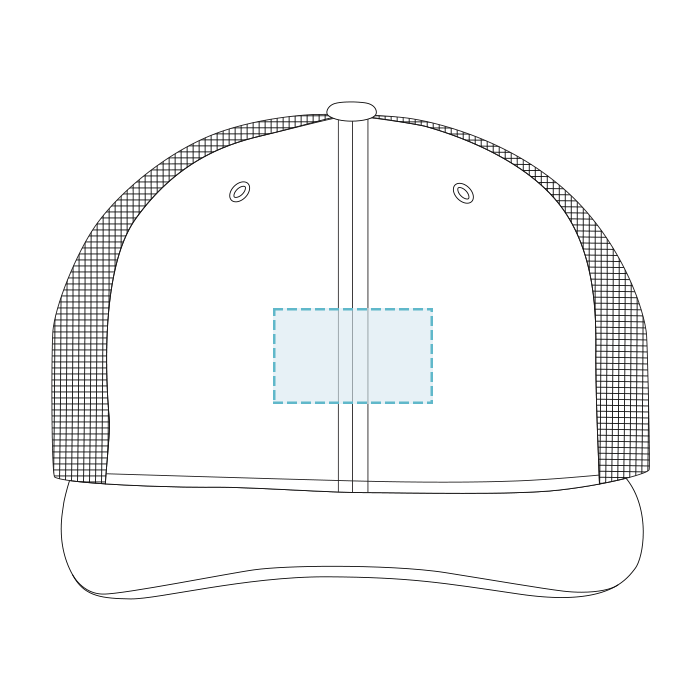 Richardson | Bas Pro Foamie Trucker - Broderie - 1