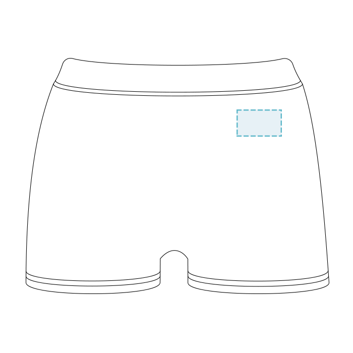 Boxercraft | Shorts de rally lavados con enzimas para mujeres