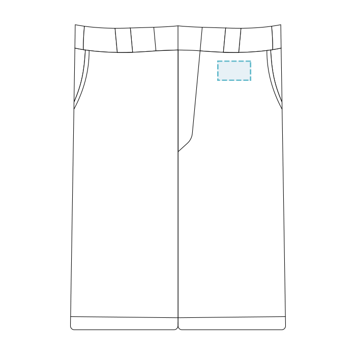 Burnside | Short en microfibre