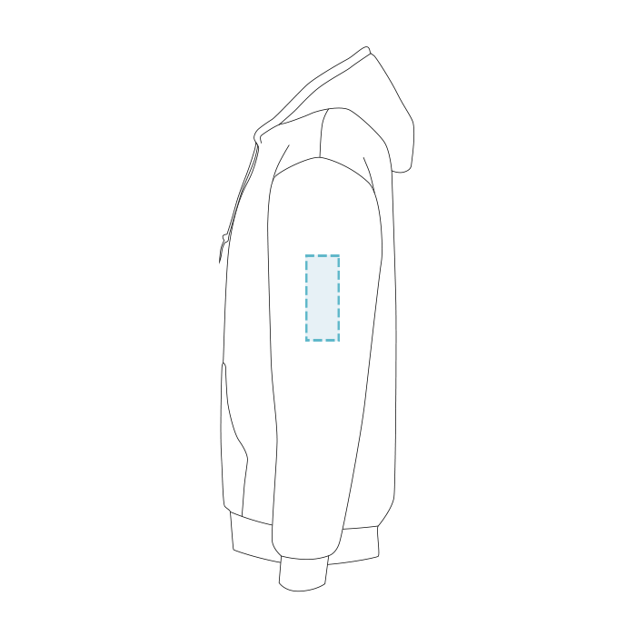 Alternative | Sudadera Rocky Eco-Fleece Full-Zip con capucha