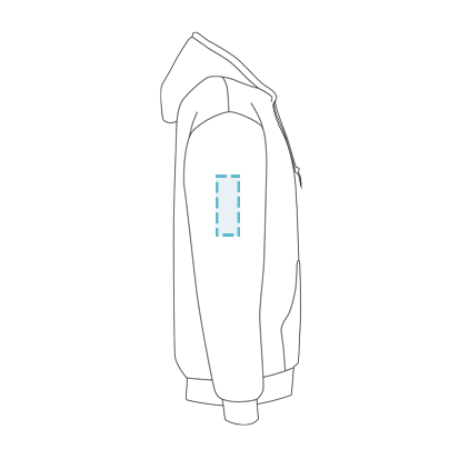 Bulwark | Zip-Front Hooded Sweatshirt - Embroidery - 1
