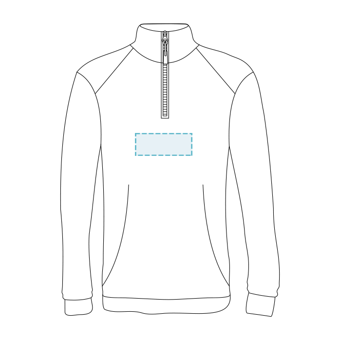 MV Sport | Women's Sueded Fleece Quarter-Zip Sweatshirt - Embroidery - 1