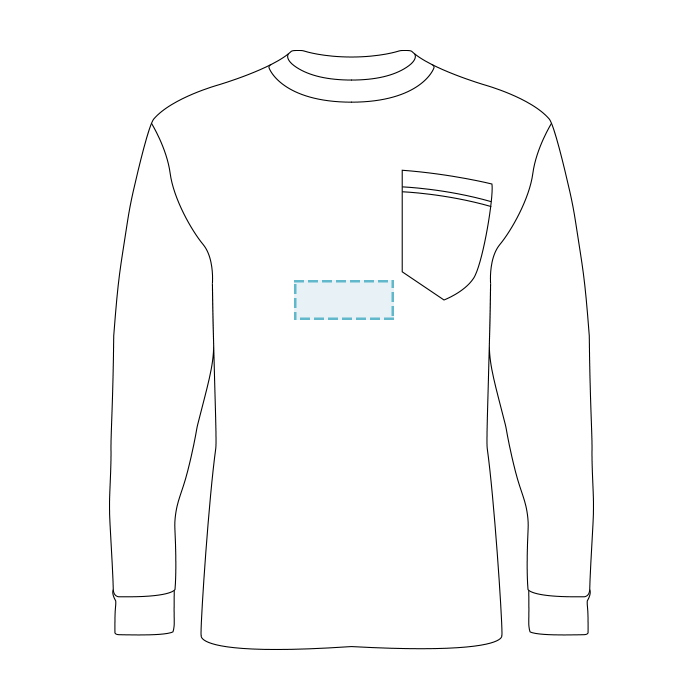 Bulwark | Long Sleeve Lightweight T-Shirt - Embroidery - 1