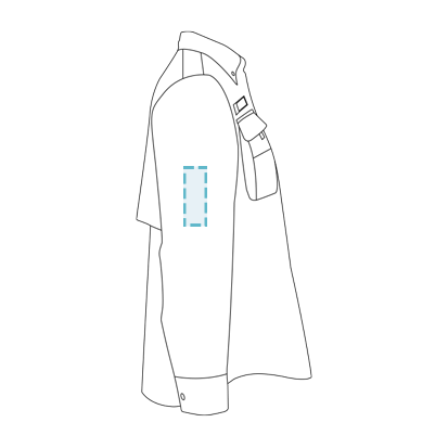 Red Kap | Camisa de uniforme de manga larga de lujo - Bordado - 1