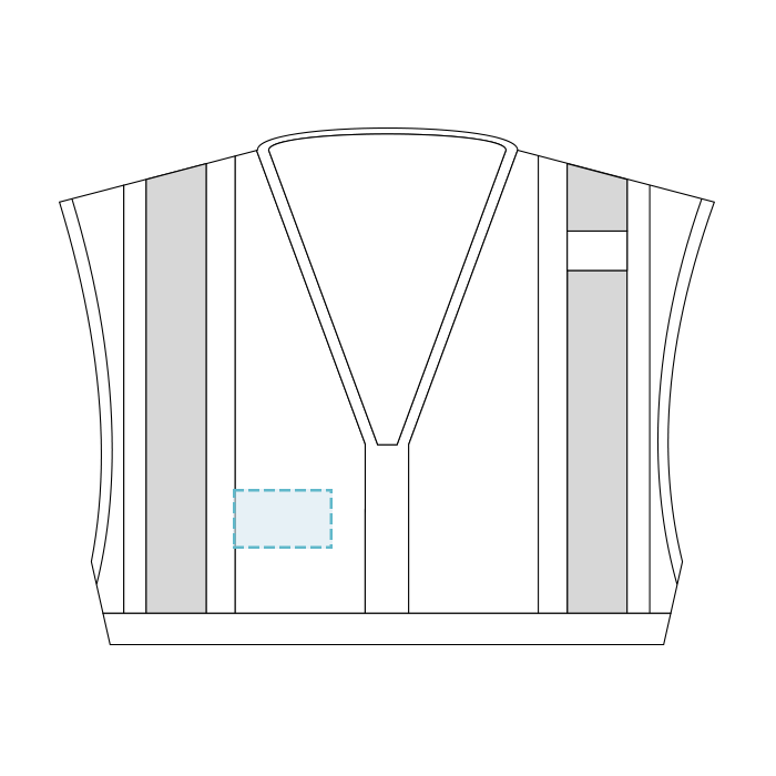 Kishigo | Premium Brilliant Series Ultimate Contrast Reflective Vest - Embroidery - 1