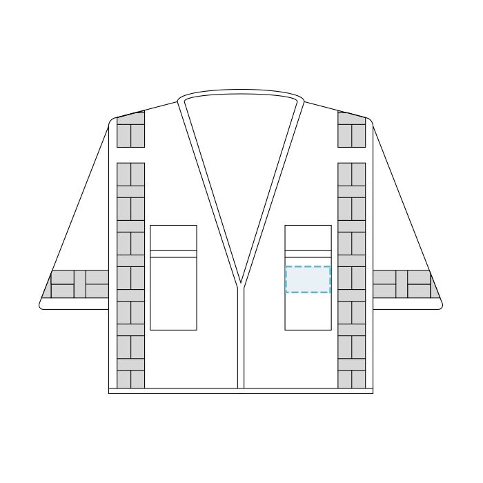 Kishigo | Economy Single Pocket Zipper Vest
