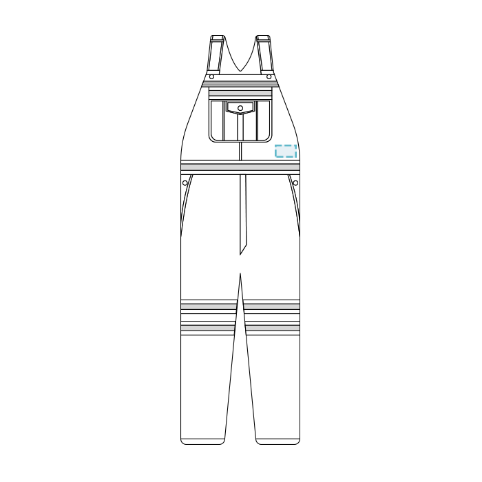Bulwark | Deluxe Insulated Bib Overall - EXCEL FR ComforTouch - Embroidery - 1