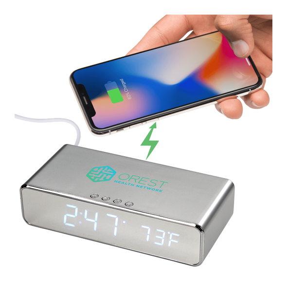 Keen Wireless Charging Desk Clock Keen Wireless Charging Desk Clock