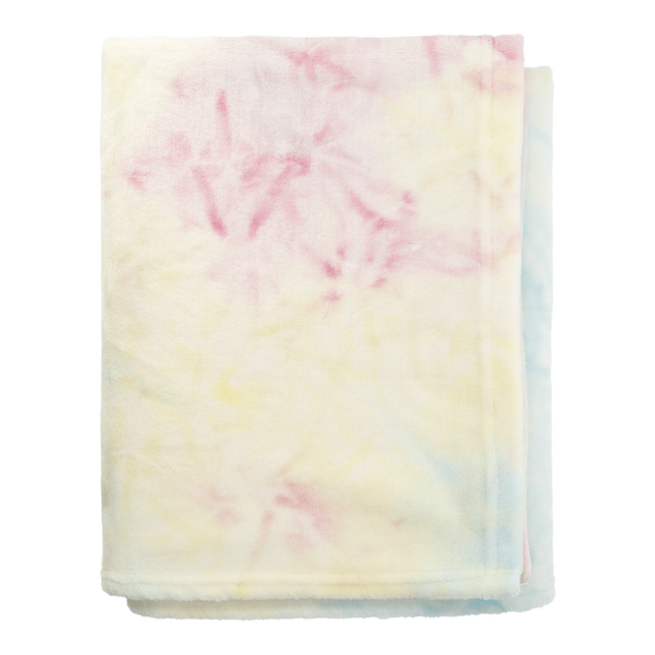Tie Dye Flannel Fleece Blanket Tie Dye Flannel Fleece Blanket