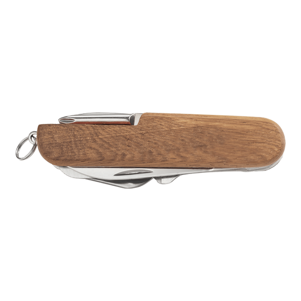 Wooden 13-Function Pocket Knife