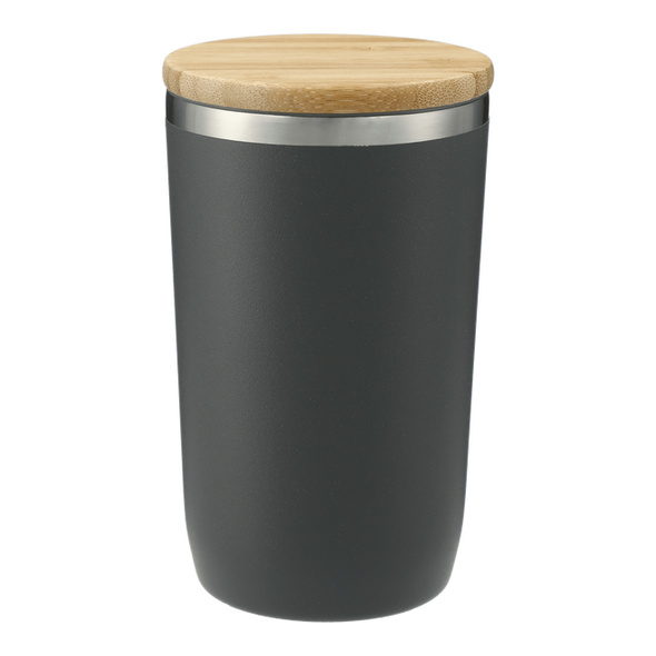 Brees Copper Vacuum Tumbler with Bamboo lid 14oz