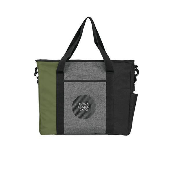 Triad Zippered USB Tote Triad Zippered USB Tote