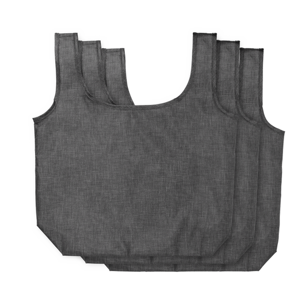 Ash Recycled PET 3-Pack Shopper Totes Ash Recycled PET 3-Pack Shopper Totes