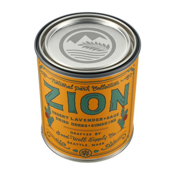 Zion National Park 14 oz Candle Zion National Park 14 oz Candle