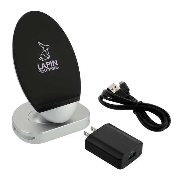Fleet 10W Fast Wireless Charging Stand Kit Fleet 10W Fast Wireless Charging Stand Kit
