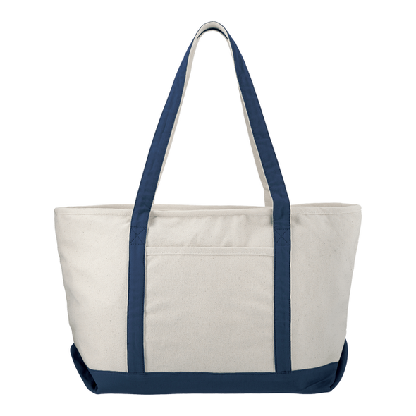 Baltic 18oz Cotton Canvas Zippered Boat Tote Baltic 18oz Cotton Canvas Zippered Boat Tote