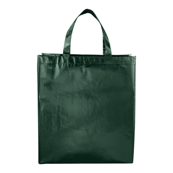 Metallic Laminated Shopper Tote Metallic Laminated Shopper Tote