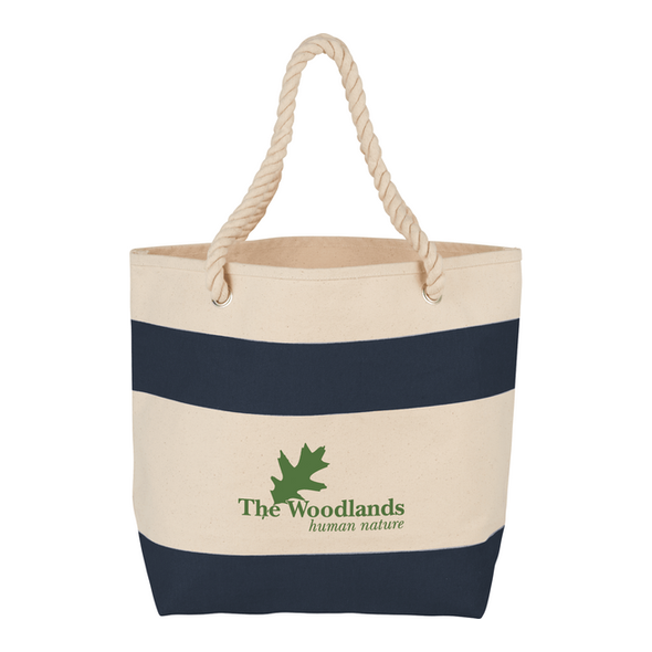 Rope Handle 16oz Cotton Canvas Tote Rope Handle 16oz Cotton Canvas Tote