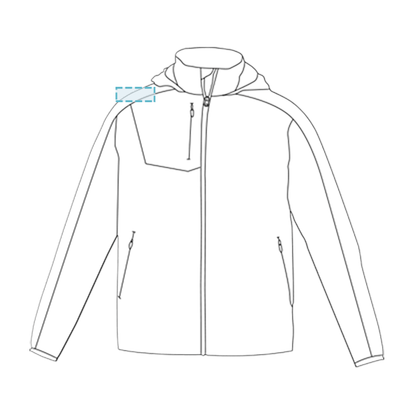 Chaqueta softshell Trimark BERGAMO - Bordado - 1