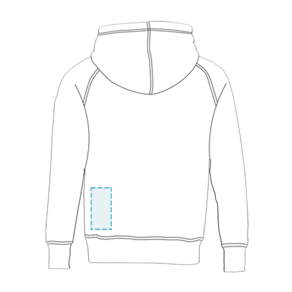 Suéter con capucha de punto masculina Trimark Howson