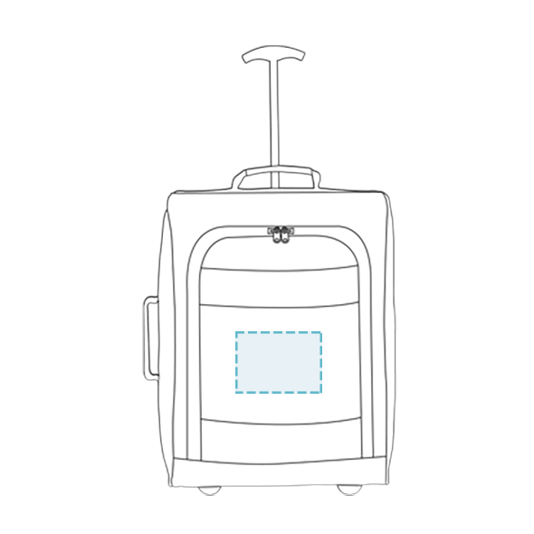 Graphite 20" Upright Luggage