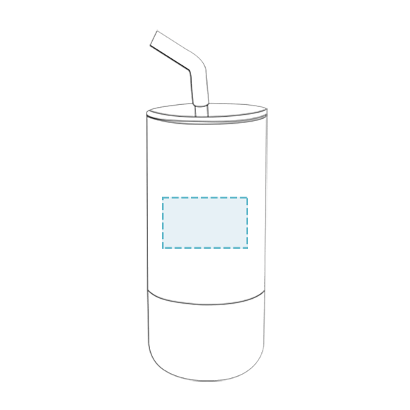 Lagom 16oz Tumbler w/ SS Straw